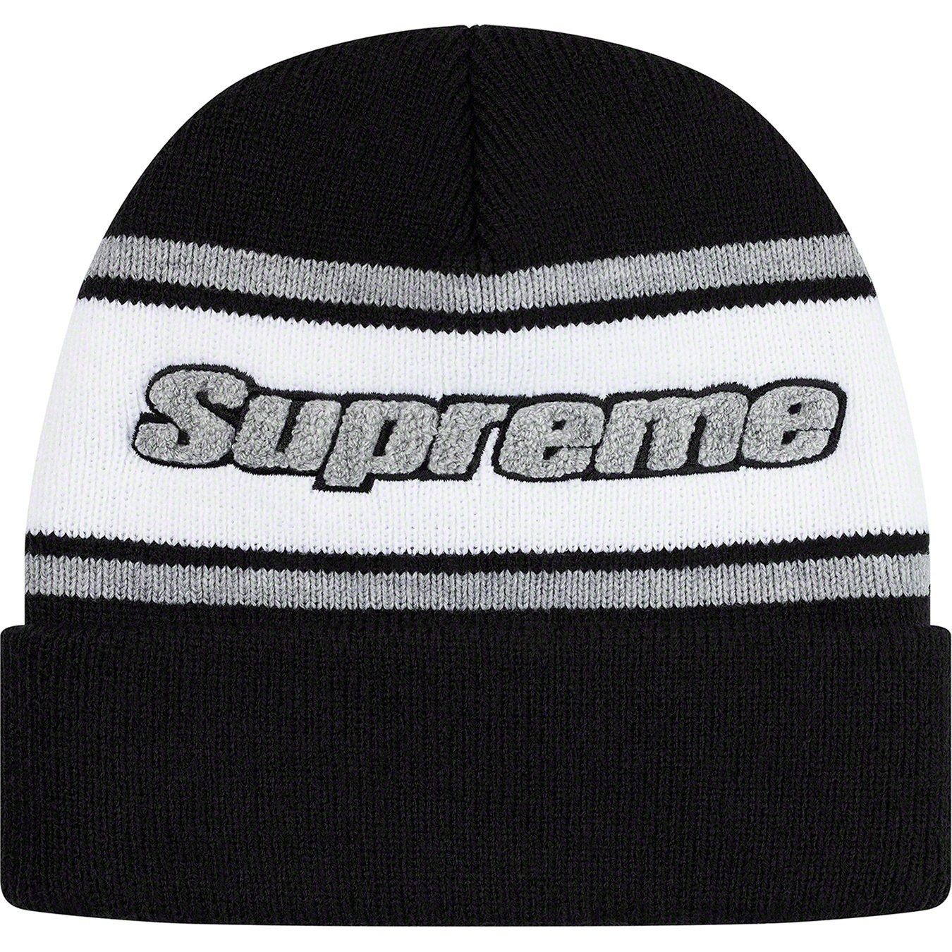 Chenille Stripe Beanie view 13